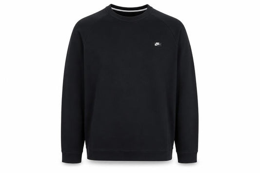 Nike Men's Black L Pullover Sweatshirt Crew Neck Regular Fit