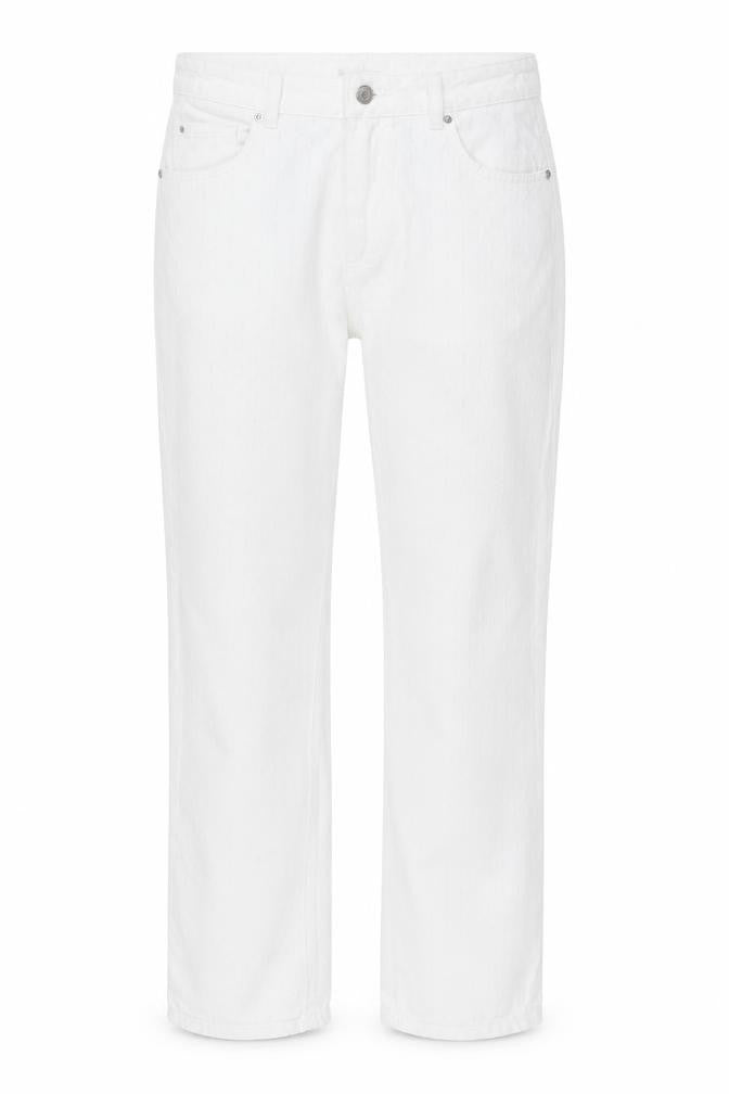 Primark Women’s White Straight Denim Jeans Size 8 Regular Fit