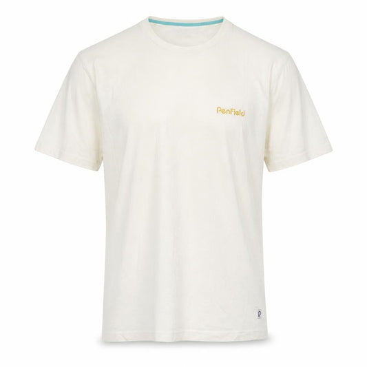Penfield Men's Beige Graphic Print Cotton T-Shirt Size S
