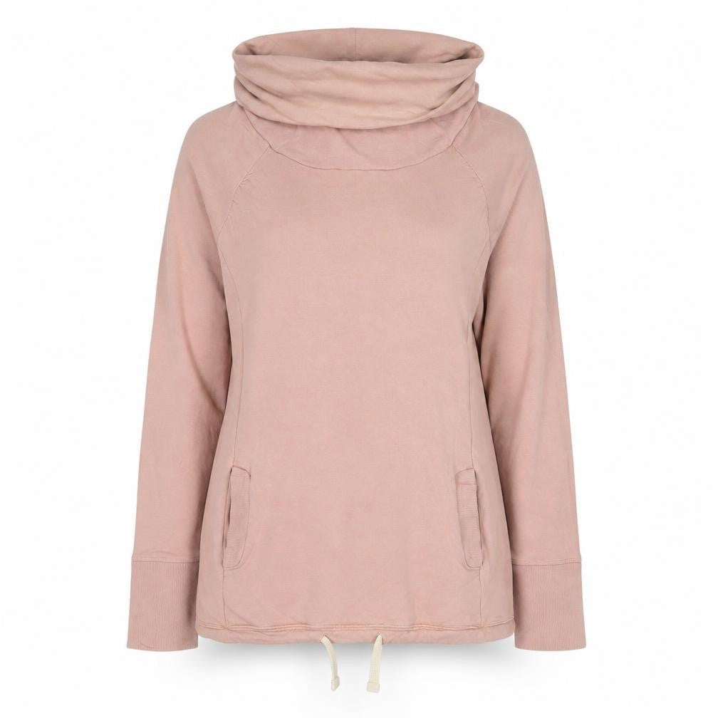 Next Women Pink Long Sleeve Cowl Neck Pullover Hoodie Size 10
