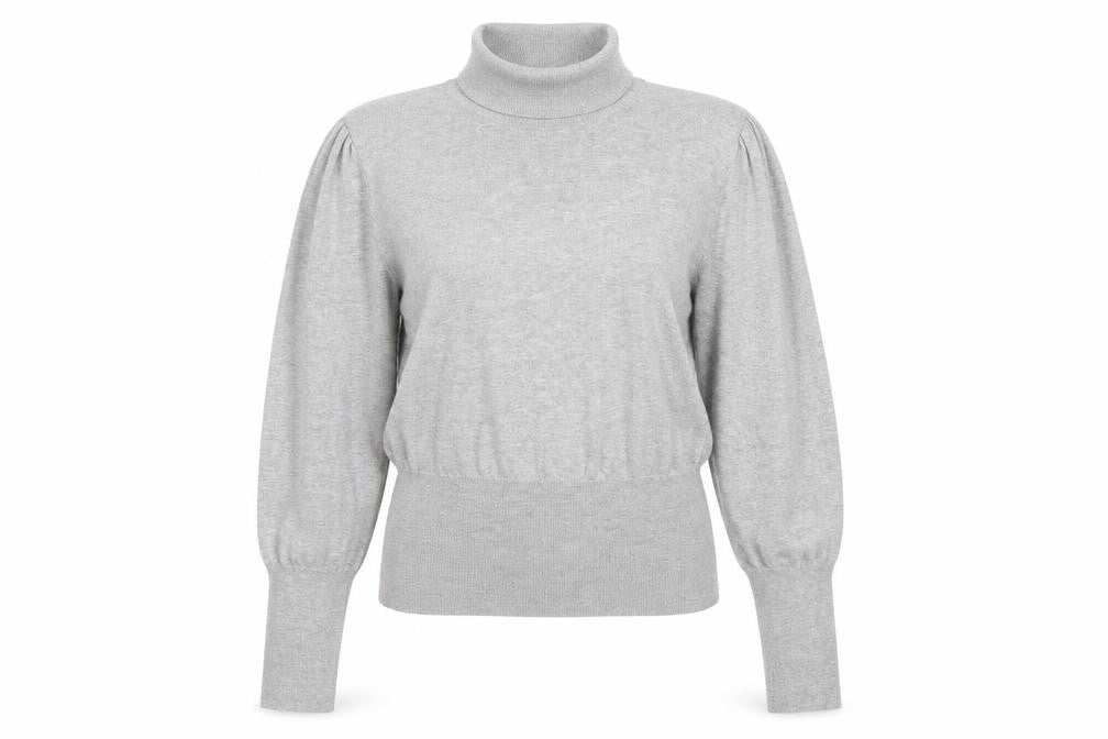 Next Women Grey Roll Neck Long Sleeve Pullover Jumper Size 20