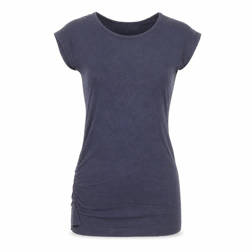 Sweaty Betty Womens Blue XS Slim Fit Stretch Cotton T-Shirt