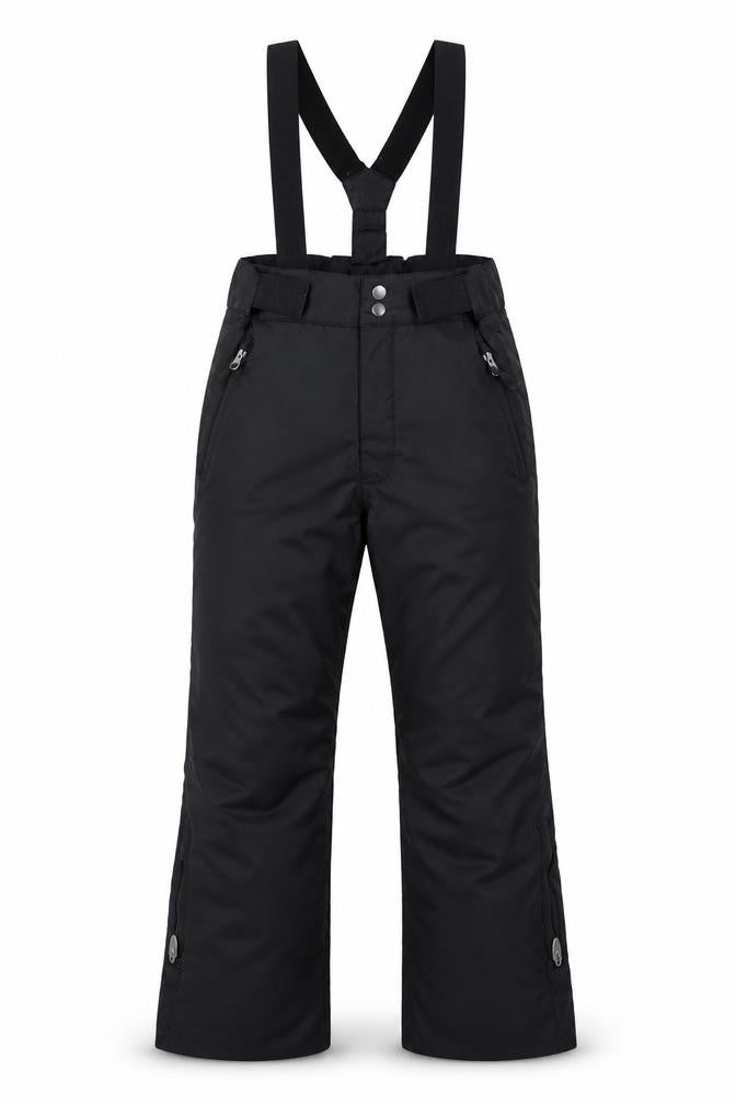 Wedze Womens Black Snow Pants Size 14 Waterproof Insulated Ski Trousers