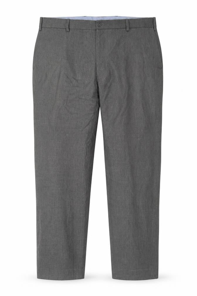 Marks and Spencer Men's Grey 42in Waist Dress Trousers Short Leg