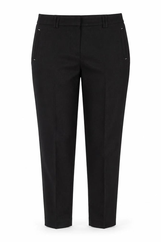 Dorothy Perkins Womens Black Slim Tapered Trousers Size 10