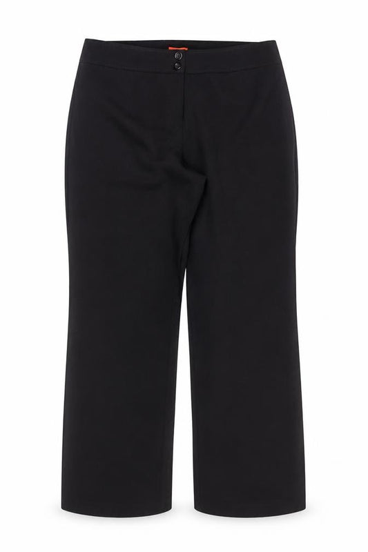 F&F Women's Black Size 16 Straight Leg Dress Pants Trousers