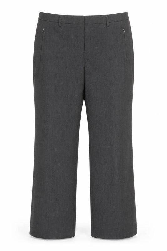 Marks and Spencer Women’s Grey Size 14 Straight Leg Dress Trousers
