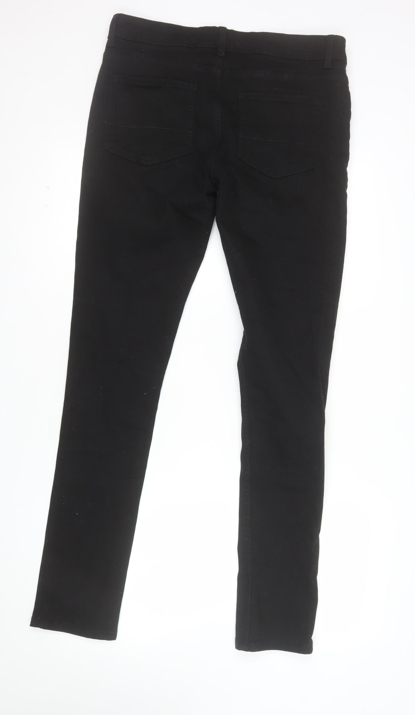 Denim Co. Women's Black Skinny Stretch Jeans Size 12 L34