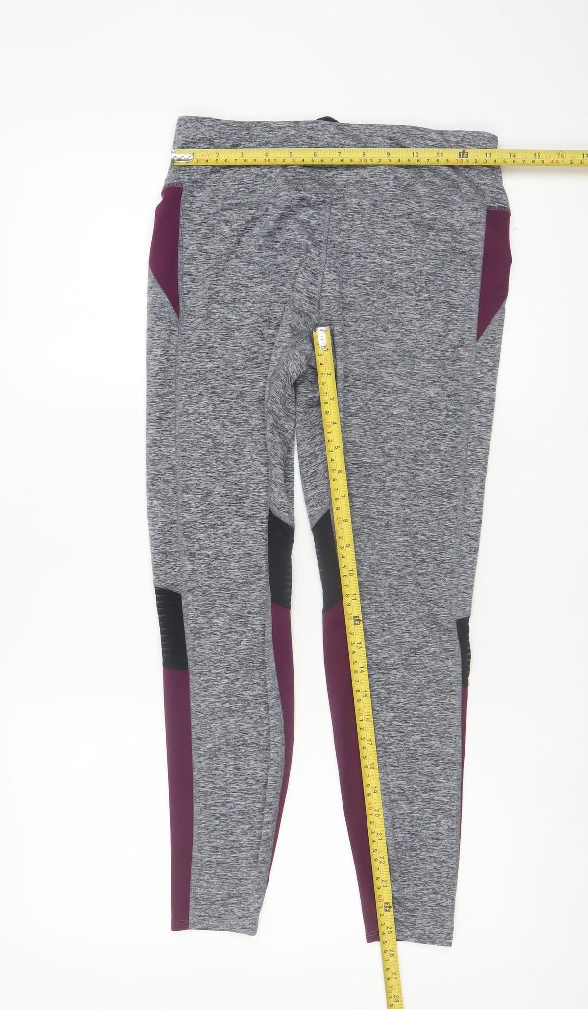 Marks & Spencer Womens Grey Leggings Size 12 Activewear Trousers