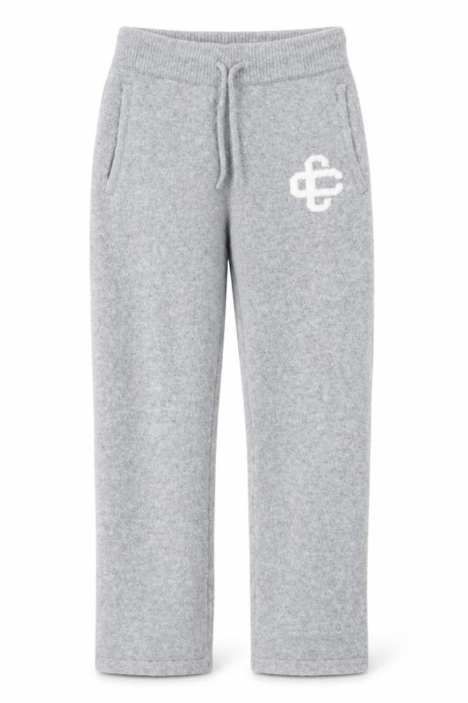 Couture Womens Grey Knit Sweatpants XS Elastic Waist Casual Trousers