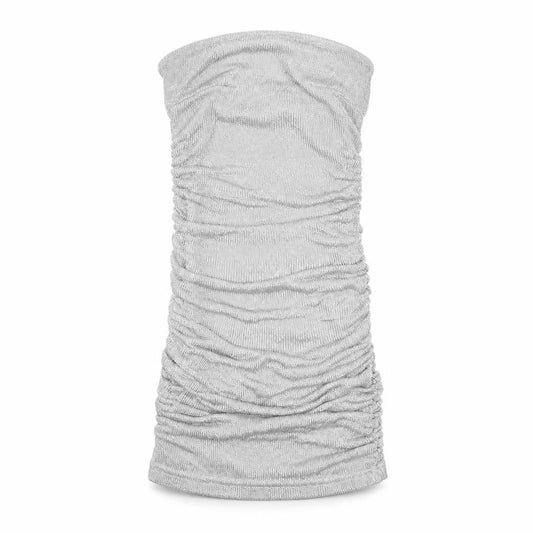 Motel Rocks Women's Silver Strapless Bodycon Mini Dress XS