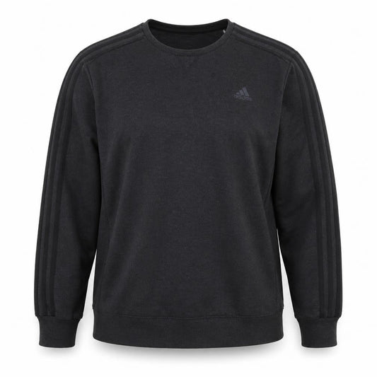 Adidas Men's Black XL Pullover Sweatshirt Climalite Essentials