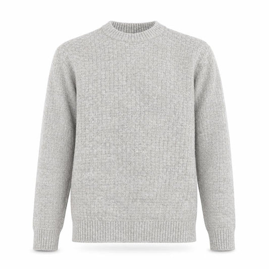 Next Men's Beige Knit Crew Neck Pullover Jumper Size M