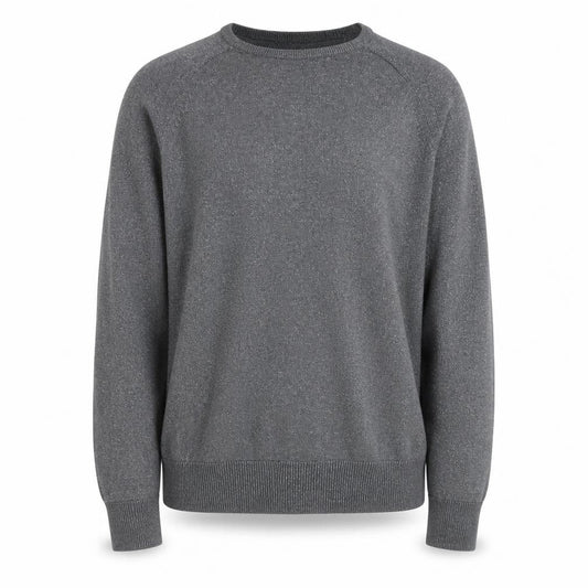 H&M Men's Grey Crew Neck Pullover Jumper Size S Regular Fit