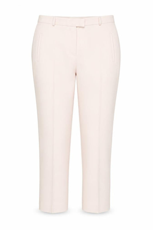 Miss Selfridge Womens Pink Slim Cropped Trousers Size 10