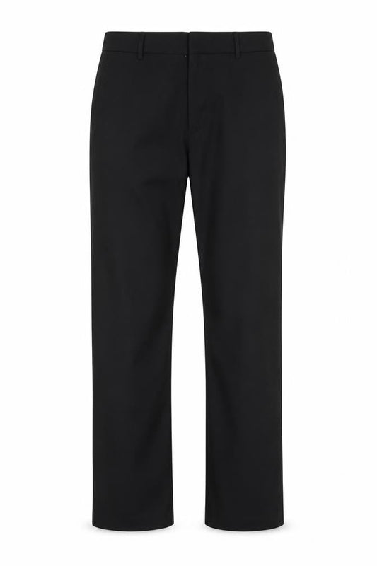 Burton Menswear London Men's Black 34S Dress Trousers Classic Fit