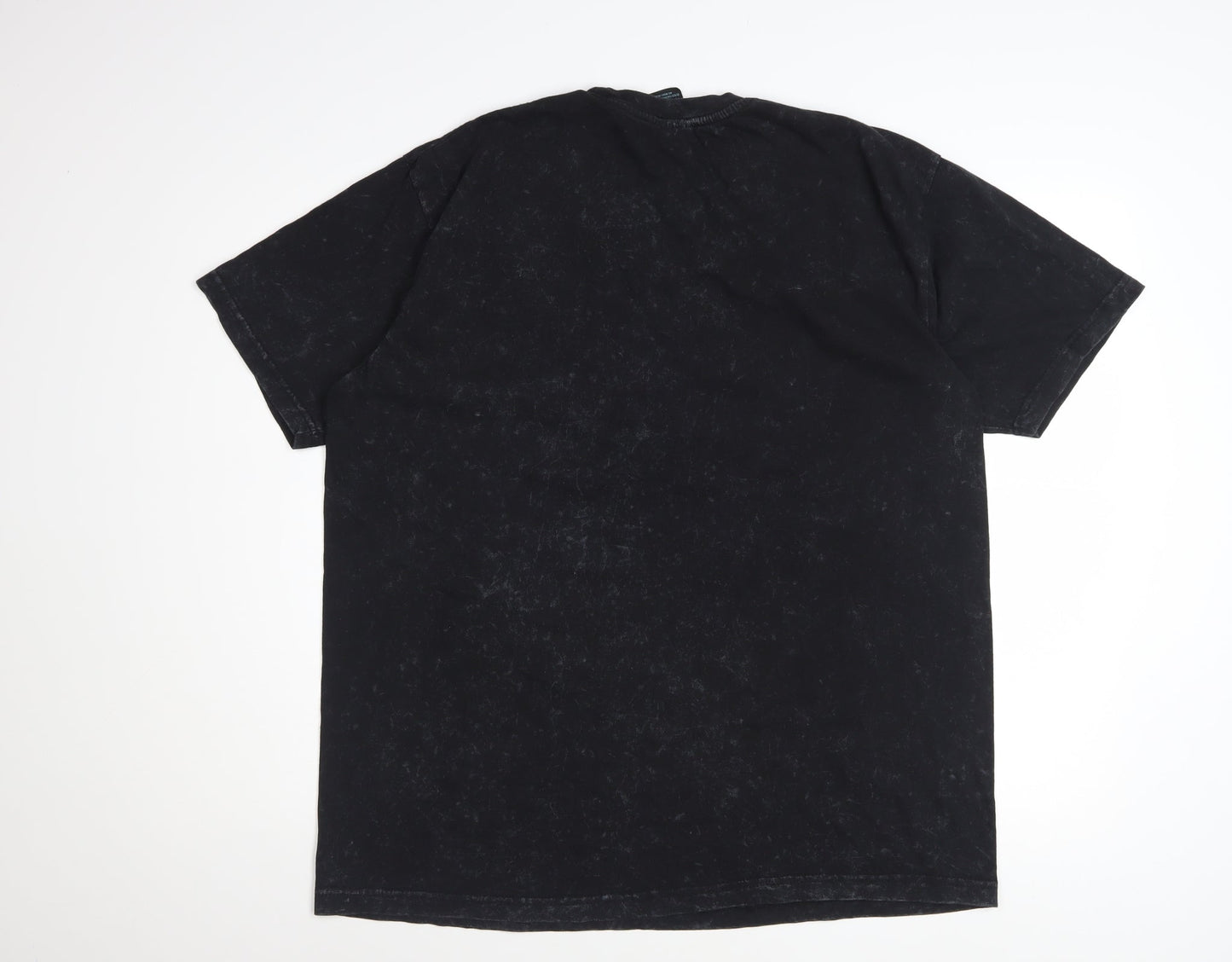 MTV Women's Black L Basic Graphic Music T-Shirt