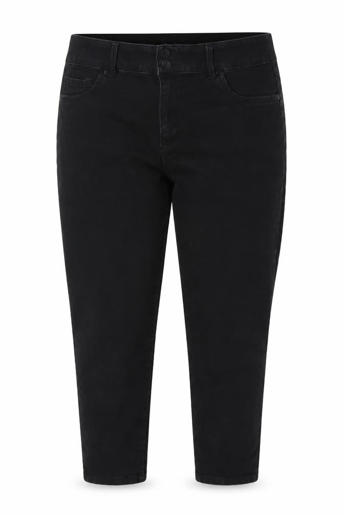 d.jeans Women's Black 20 Plus Skinny Stretch Denim Jeans