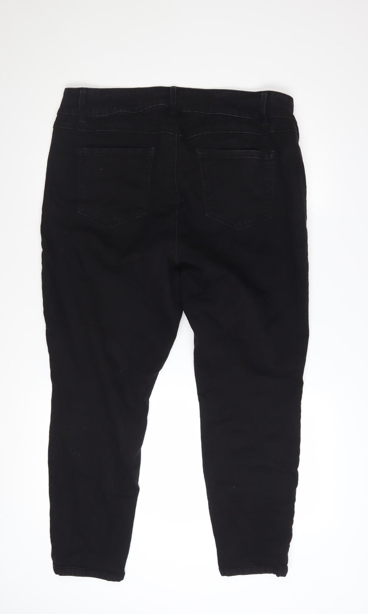 d.jeans Women's Black 20 Plus Skinny Stretch Denim Jeans