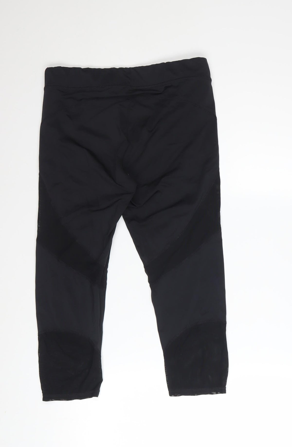 H&M Women’s Black Capri Leggings Size 12 Slim Fit Activewear