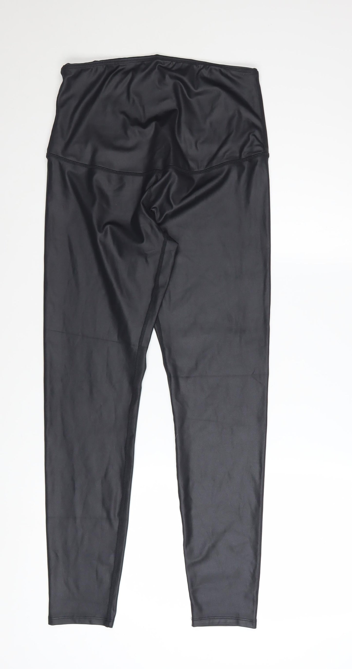 Hofish Women’s Black High Rise Stretch Active Leggings M