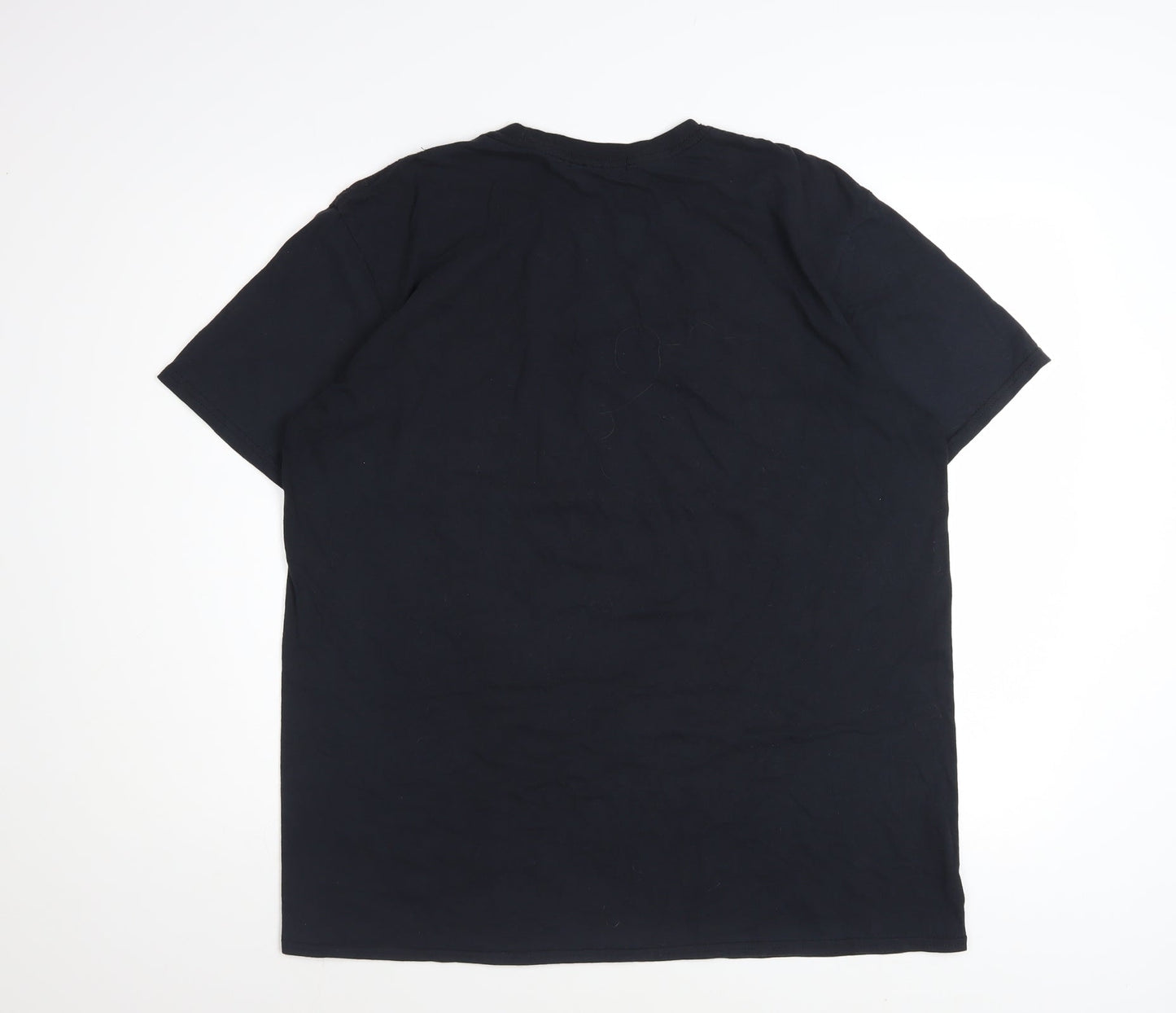 Missguided Women's Black Cotton Short Sleeve T-Shirt Size M