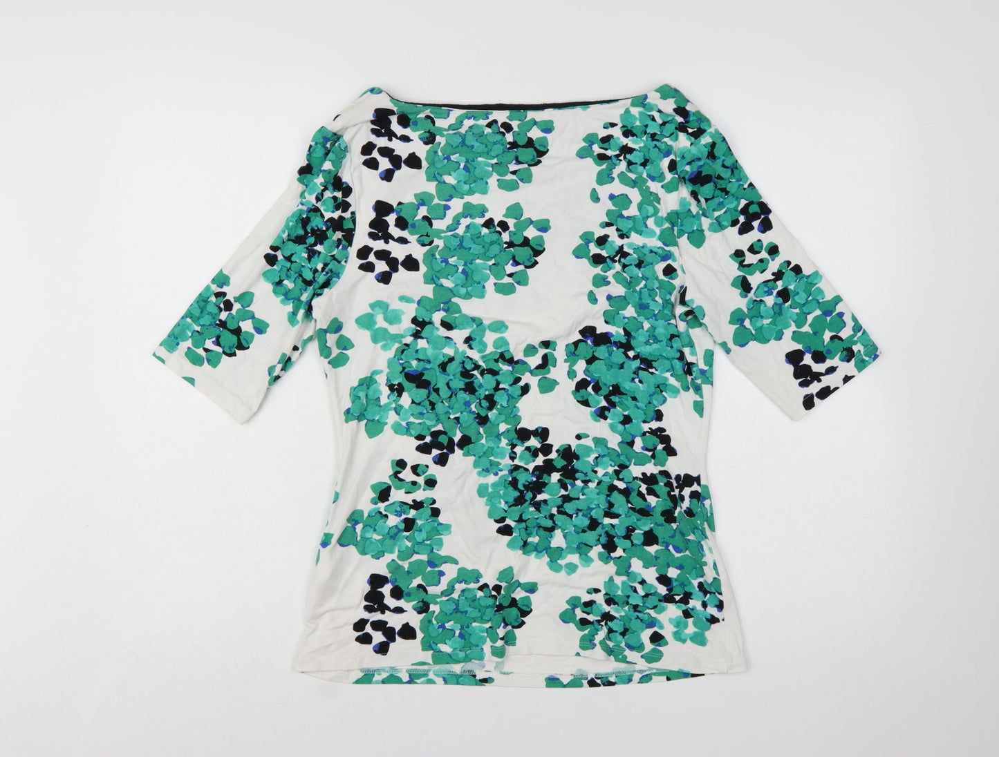 Marks and Spencer Per Una Women's Multicoloured Floral Cowl Neck Blouse Size 12