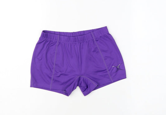 Gilbert Women's Purple XS Compression Activewear Shorts