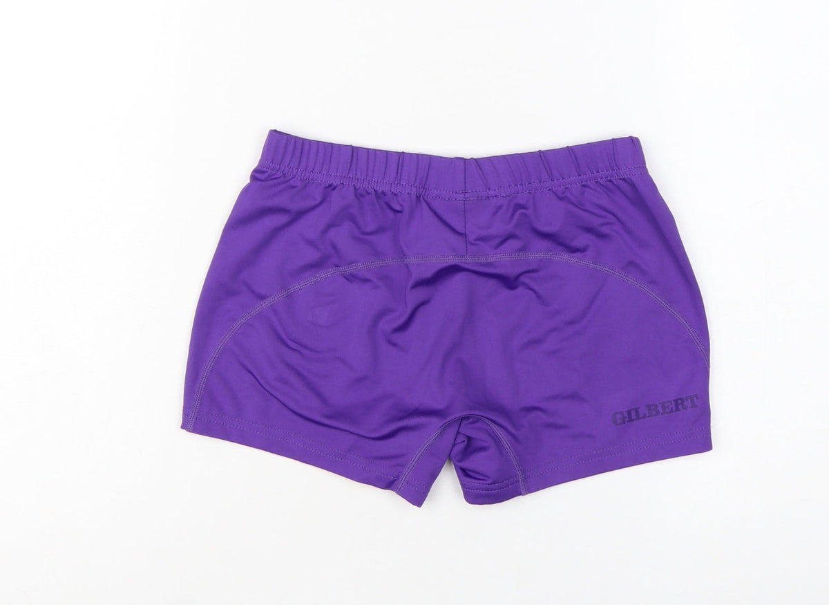Gilbert Women's Purple XS Compression Activewear Shorts