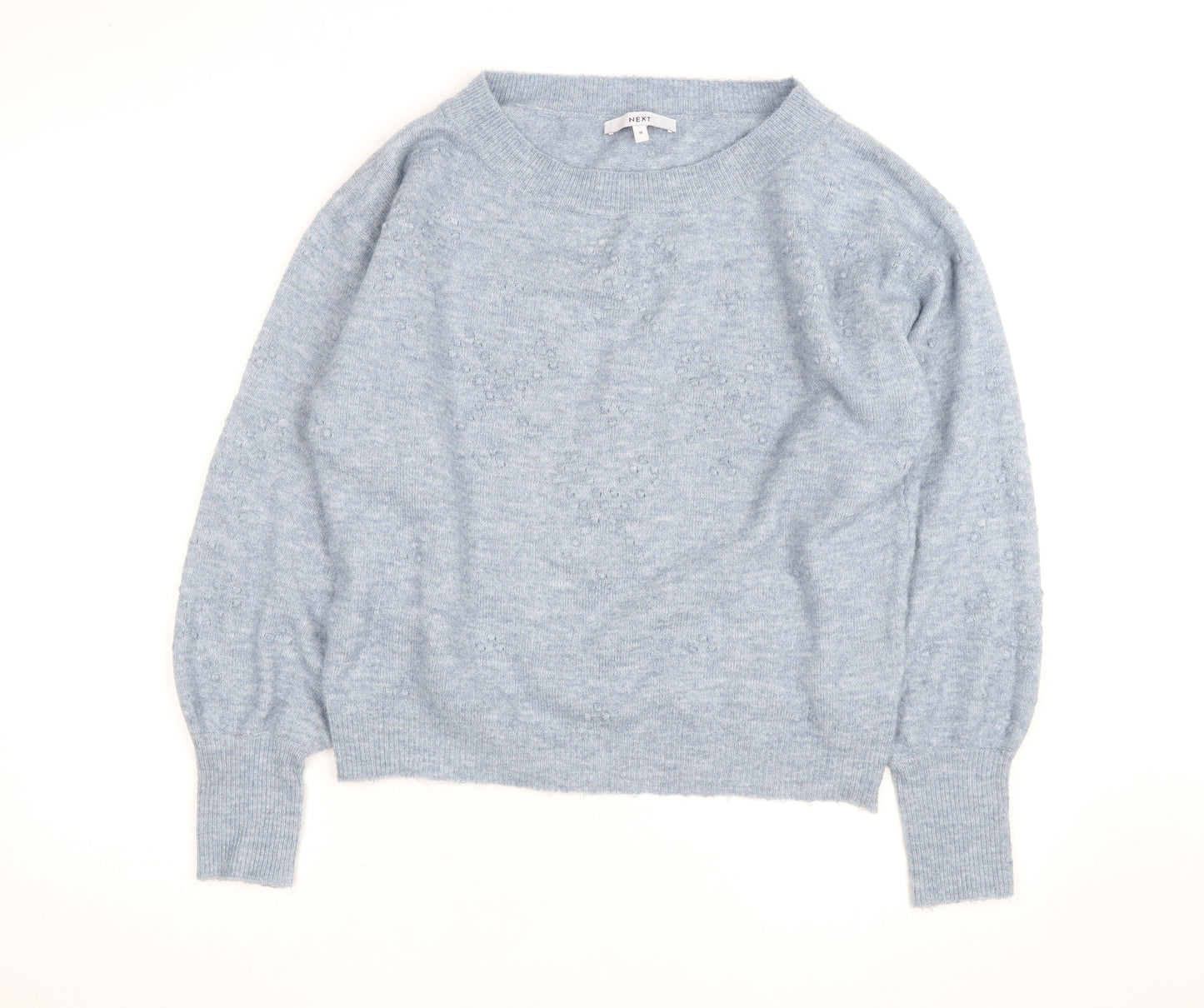 Next Men's Blue Knit Crew Neck Pullover Jumper Size M