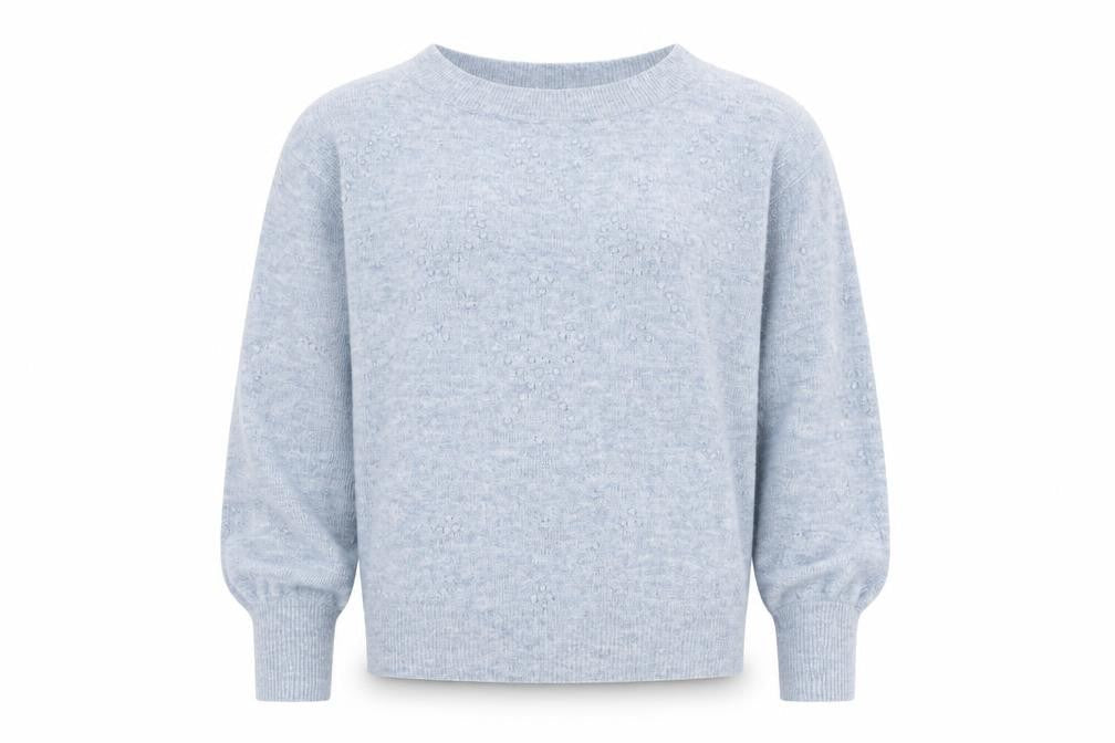 Next Men's Blue Knit Crew Neck Pullover Jumper Size M