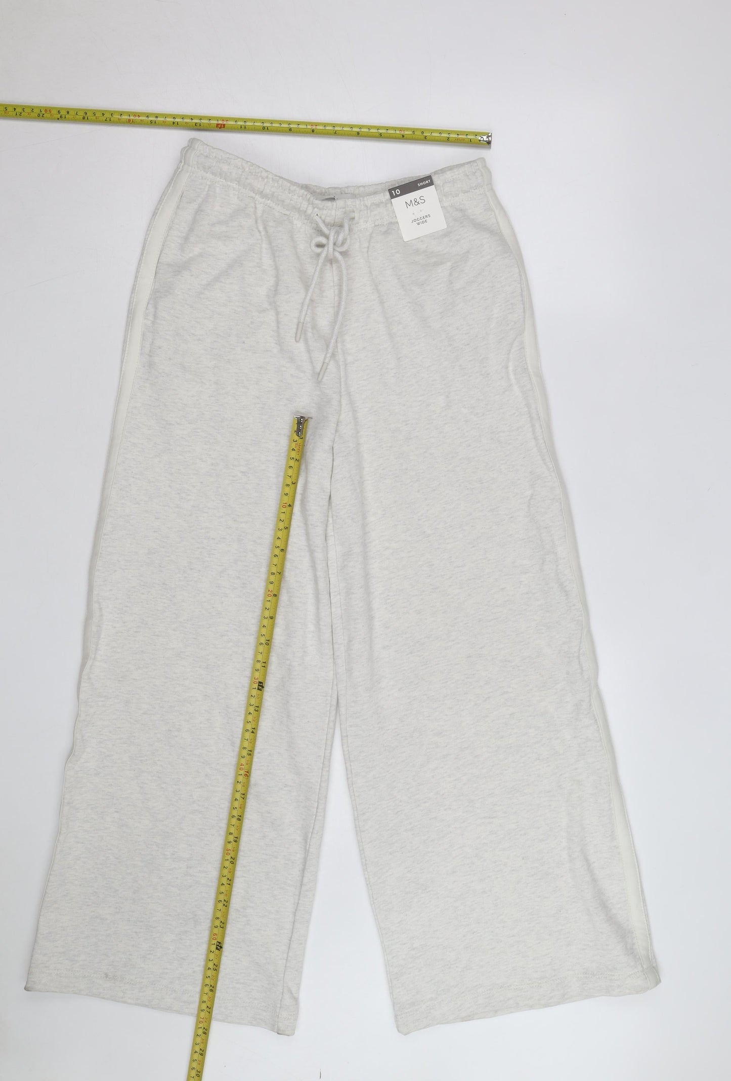 Marks and Spencer Women Grey Size 10 Jogger Trousers