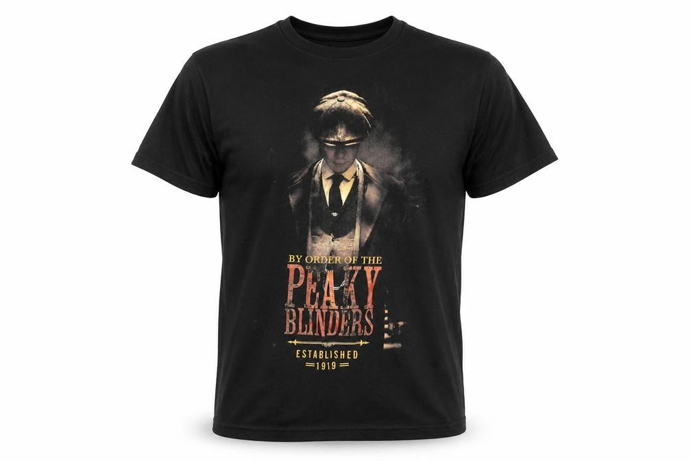 Garrison Tailors Peaky Blinders Black Men’s Small Graphic T-Shirt