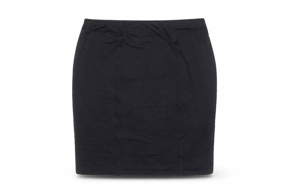 PRETTYLITTLETHING Women Black Size 12 Straight Pencil Skirt