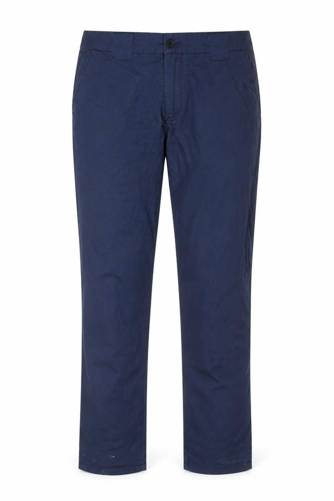Bonprix Bonprix Collection Men's Blue Chino Trousers Size L Cotton Blend
