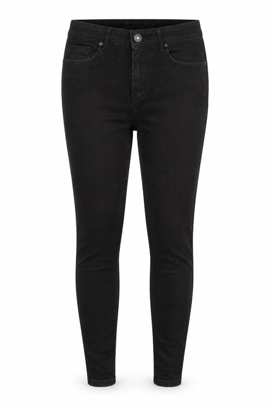 Peacocks Women's Black Skinny Jeggings Size 30R Stretch Denim