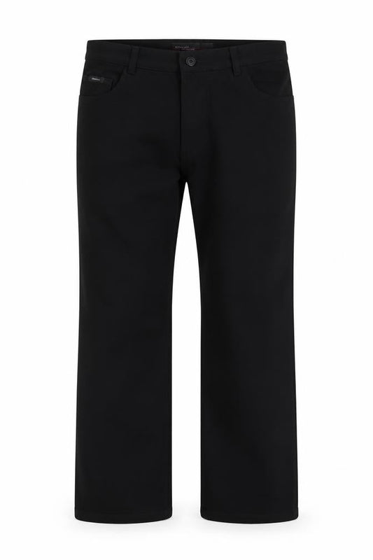D2@D-Lux Men's Black Regular Fit Straight Jeans 32R