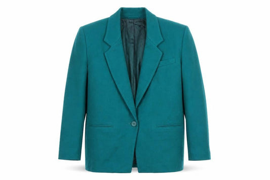 Urban Outfitters Men's Green Wool Blend Blazer Small Classic Formal Jacket