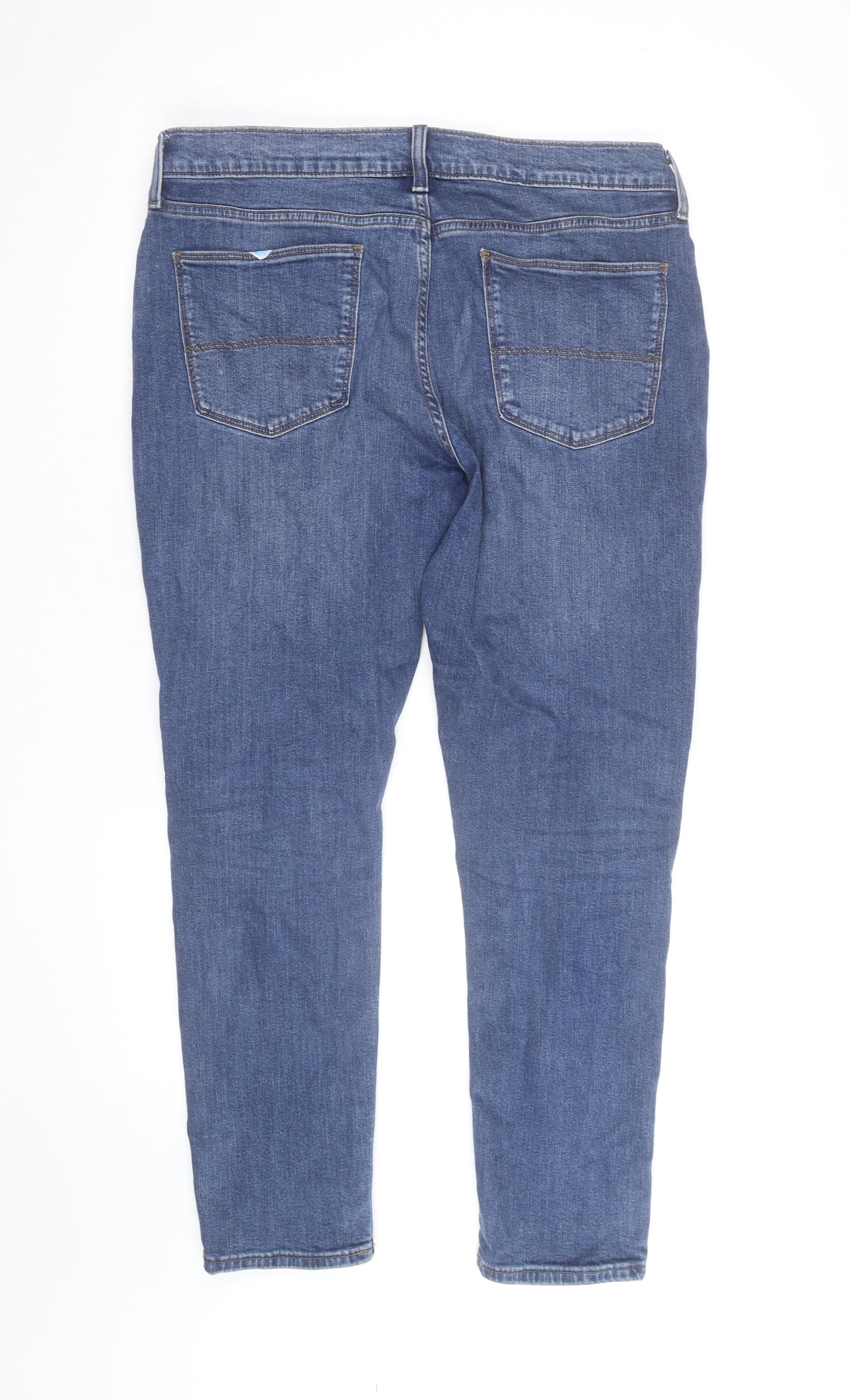 Marks and Spencer Men's Blue Slim Fit Denim Jeans 34W 29L