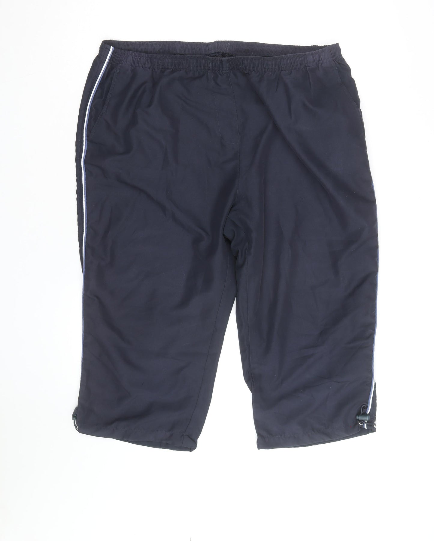 BM Women’s Black Size 18 Bermuda Shorts with Drawstring Detail
