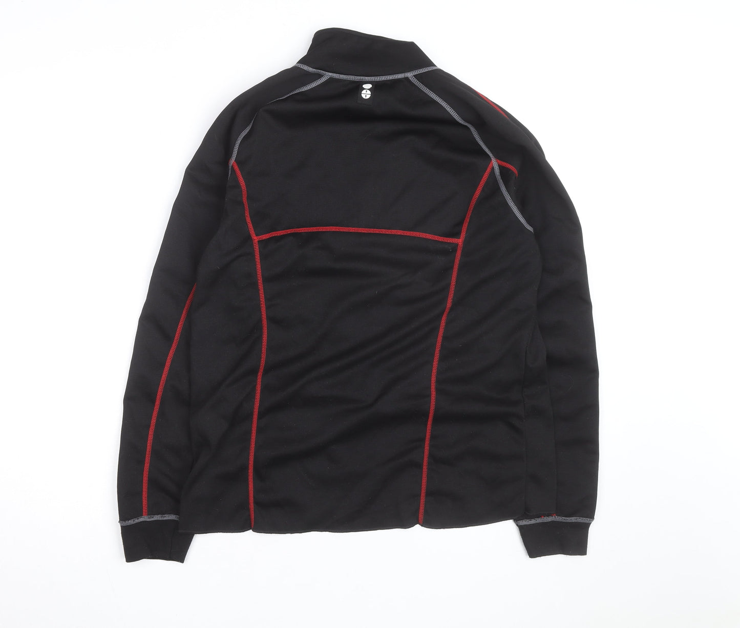 Crane Men’s Black Medium 1/4 Zip Fleece Sports Jacket