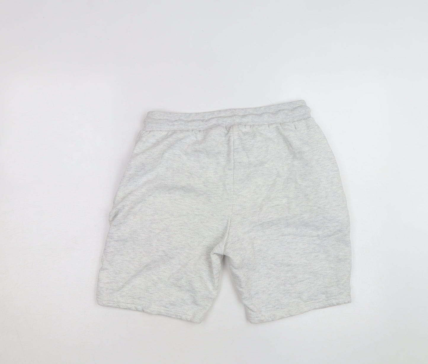 boohooMAN Men's Grey Sweat Shorts M Regular Fit Drawstring