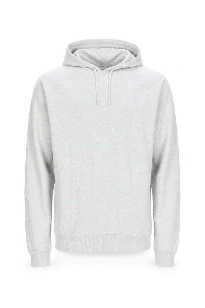 SoulCal Men's Grey Striped Pullover Hoodie Small Cotton Knit