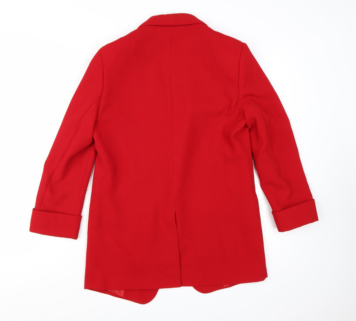 Next Tailoring Red Women's Size 12 Shawl Collar Blazer