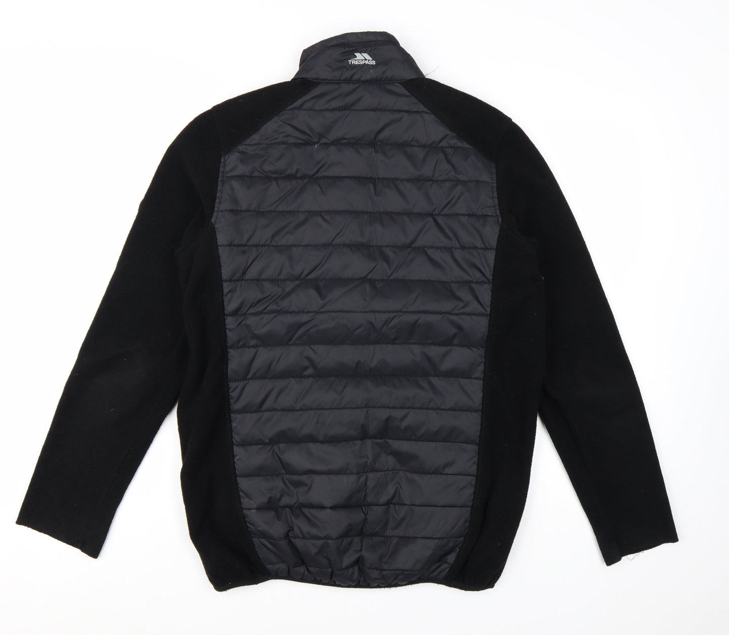 Trespass Men's Black M Insulated Puffer Jacket Full Zip Outdoor