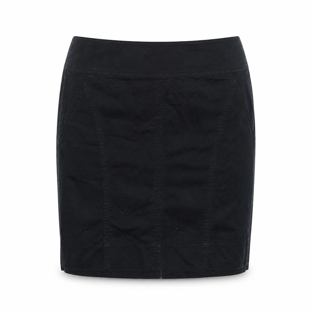 Front view of ESPRIT Women's Black, size 14, Pencil Skirt Cotton Stretch Workwear