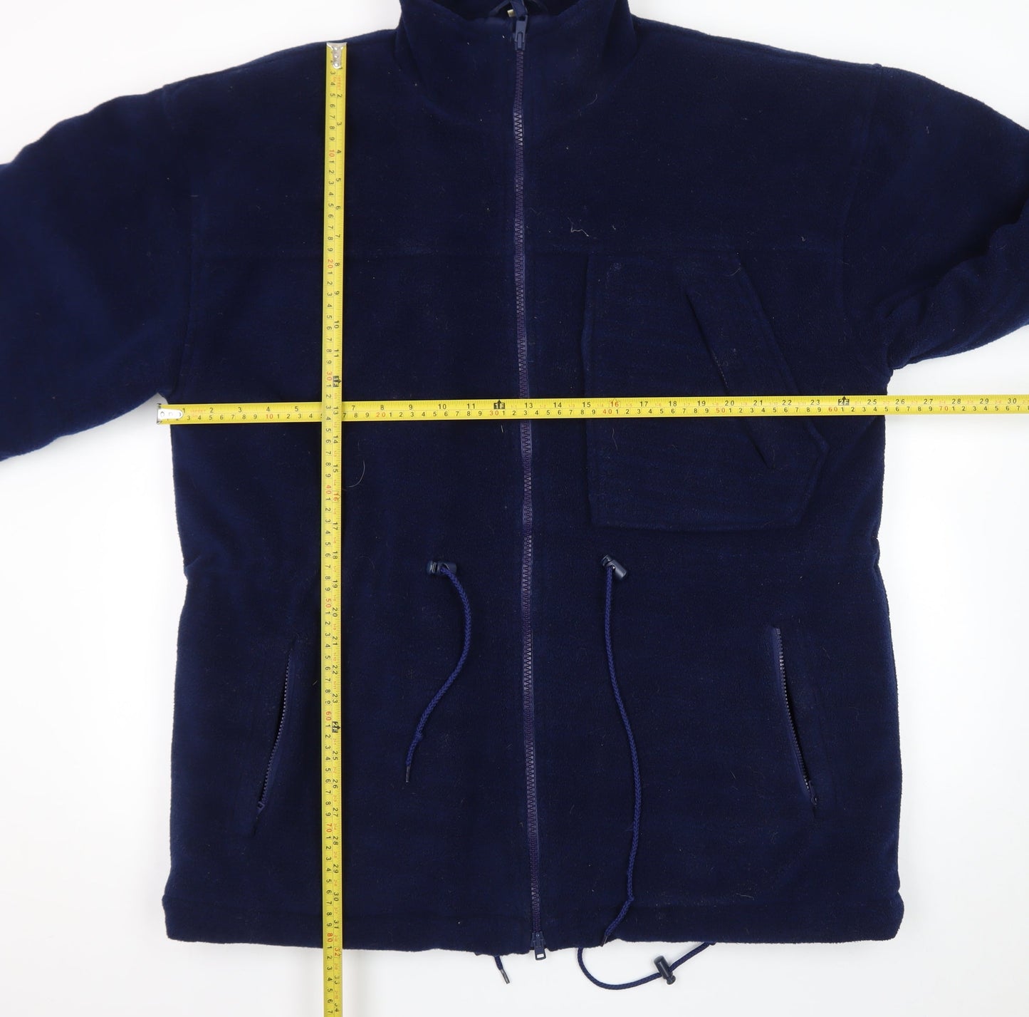 Climate 380 Men's Blue Fleece Zip Up Jacket 2XL Winter Outdoor