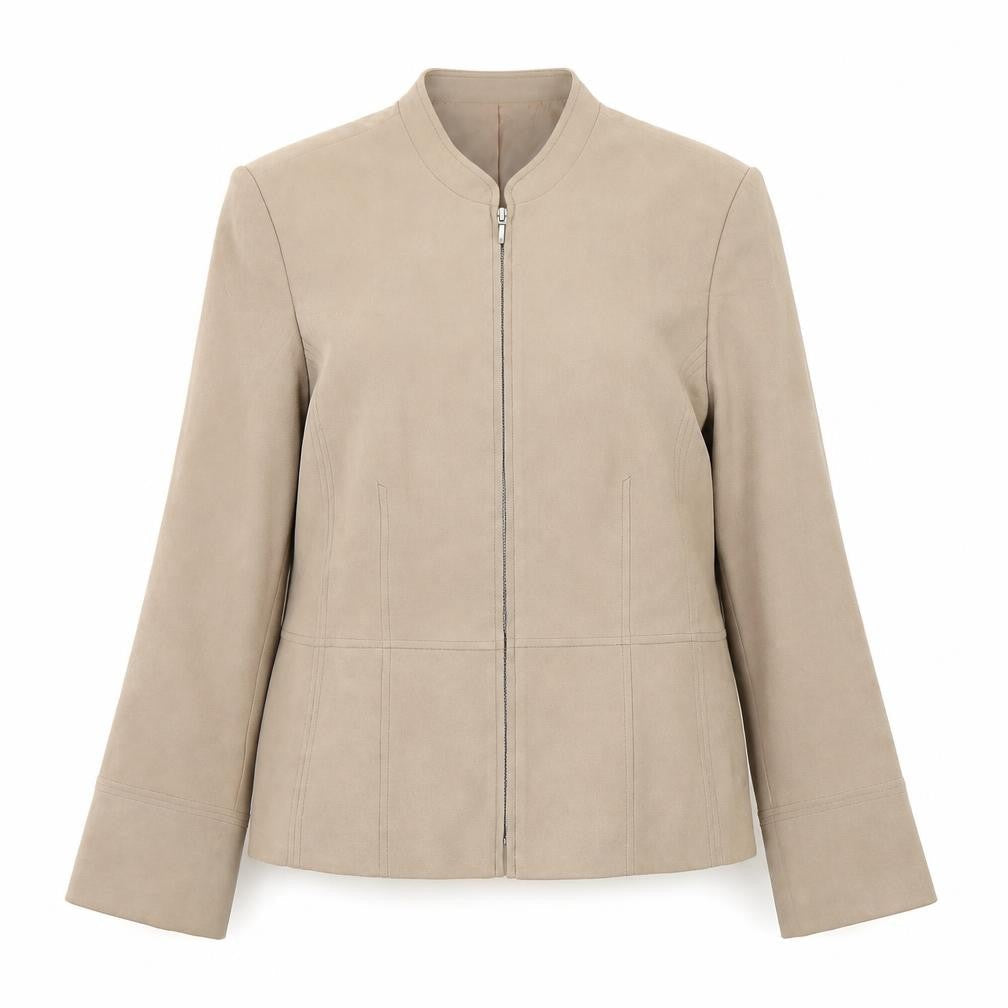 BHS Women Beige Size 16 Tailored Suit Jacket Polyester Blend