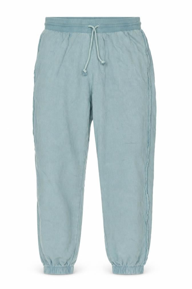 Front view of ASOS DESIGN Men's Green Jogger Trousers, size S, Casual Cotton