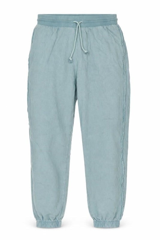 Front view of ASOS DESIGN Men's Green Jogger Trousers, size S, Casual Cotton